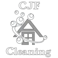 CJF Cleaning logo and link to home page